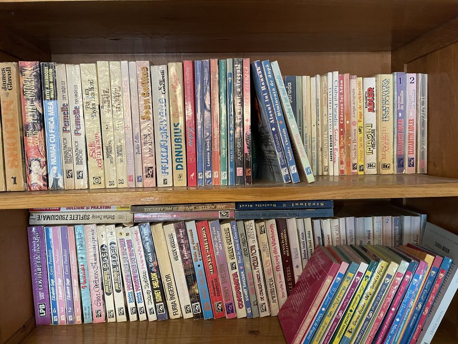 Colectie carti Sidney Sheldon, Sandra Brown etc.