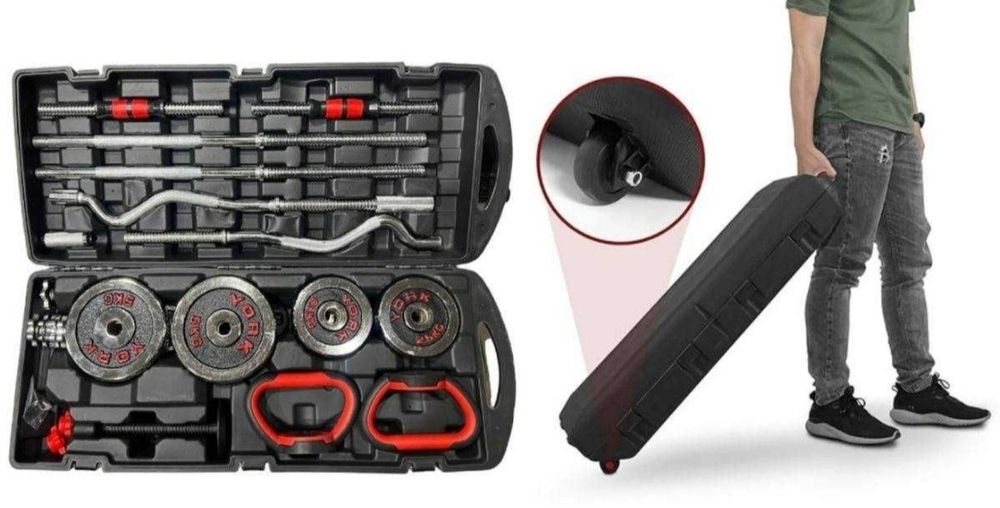 Набор гантели Чемодан гантел Разние весы