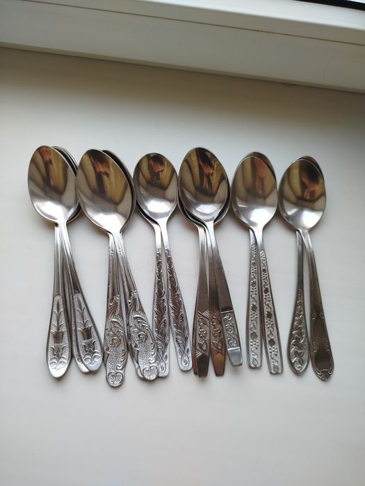 Мельхиор ложки СССР