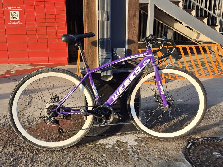 Шоссейный велосипед "weber"