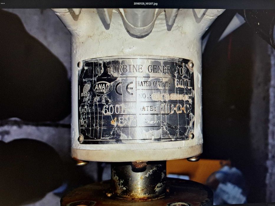 Generator eolian 48V/600W