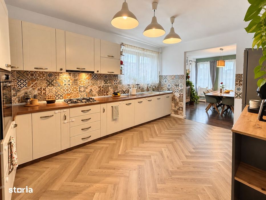 Casa Pe un Nivel - SC 213MP | Teren 1248MP | 5 Camere - Chinteni