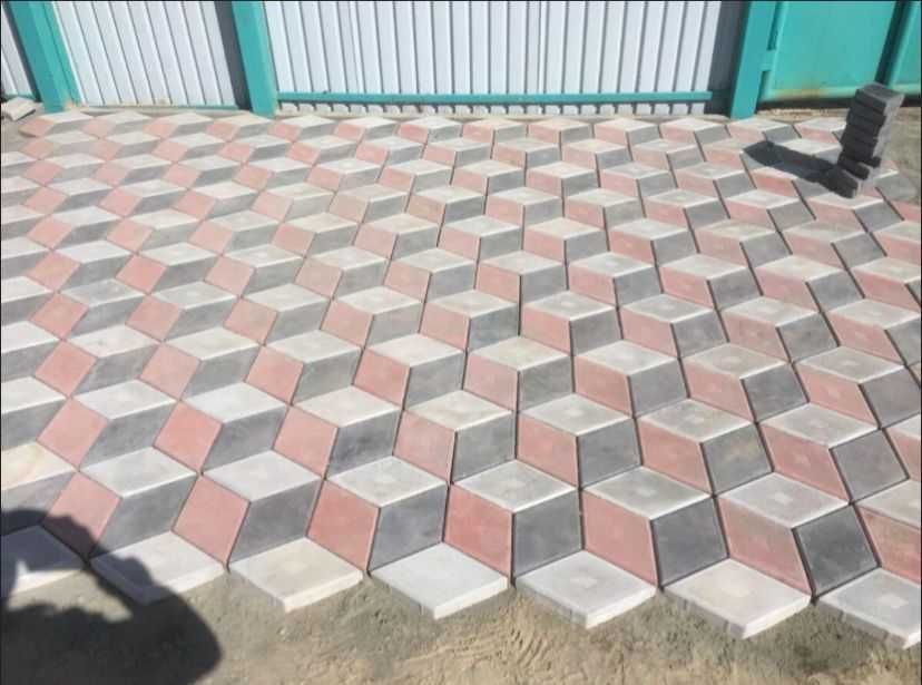 Укладка брусчатки