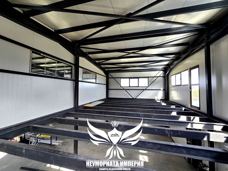 Под наем помещение/склад/цех 600кв. с двор 900кв. в гр.Куклен