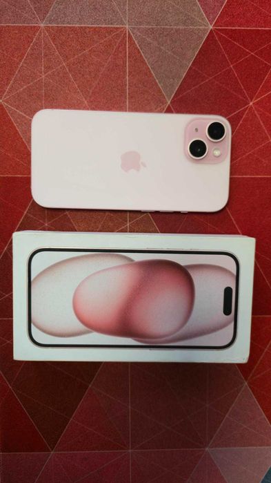 Продам iPhone 15 Pink 128Gb в идеальном состоянии
