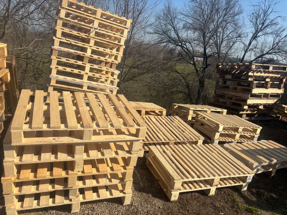 Малки и големи палети - всякакви размери - ЧИСТО НОВИ