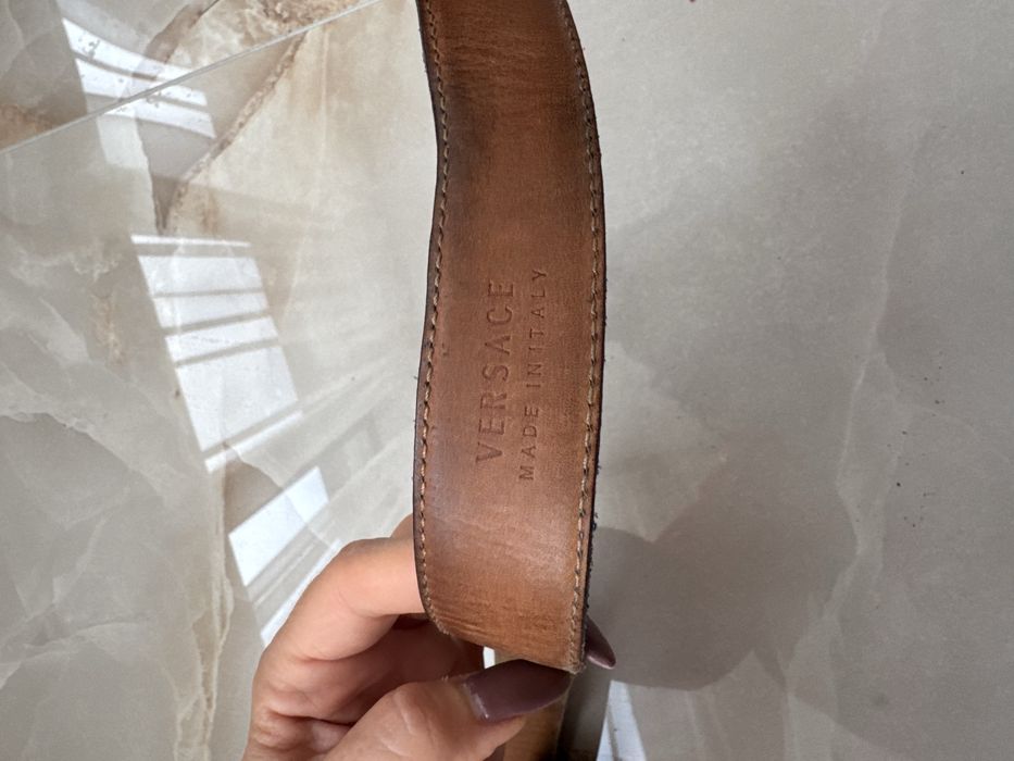 Мужки колан Versace