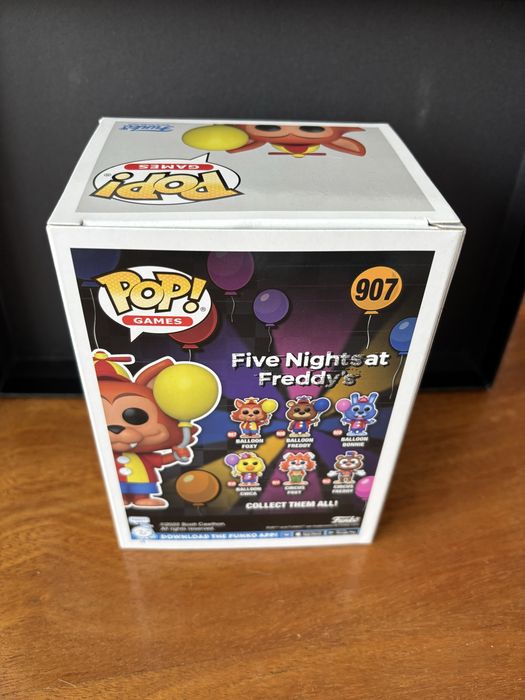 Funko Pop Five Nights at Freddy’s Balloon Foxy #907 Flocked