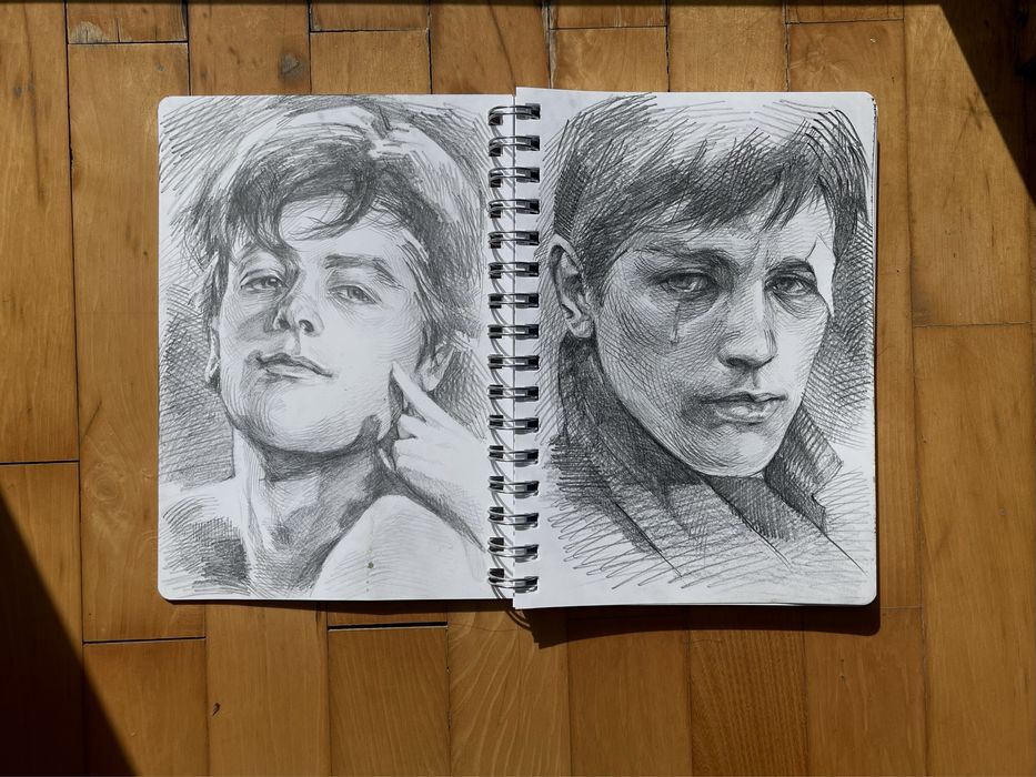 Портрет по поръчка - графика, живопис