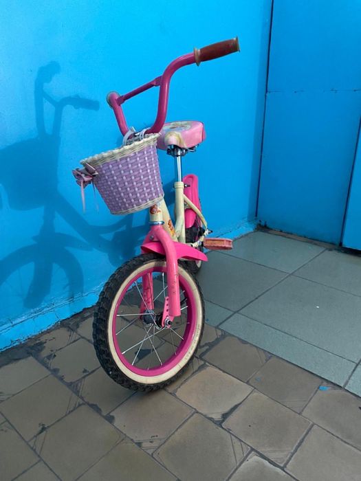 б/у детский велик розовый