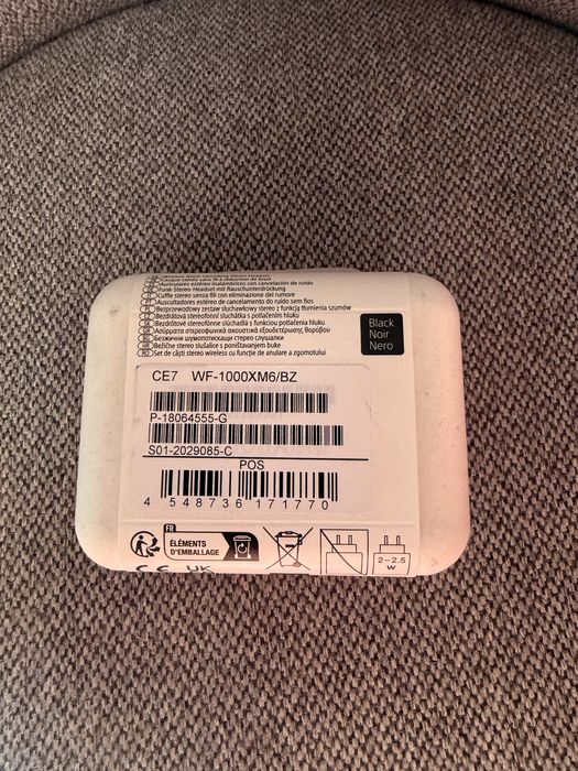 Casti Sony WF-1000XM6  Negru