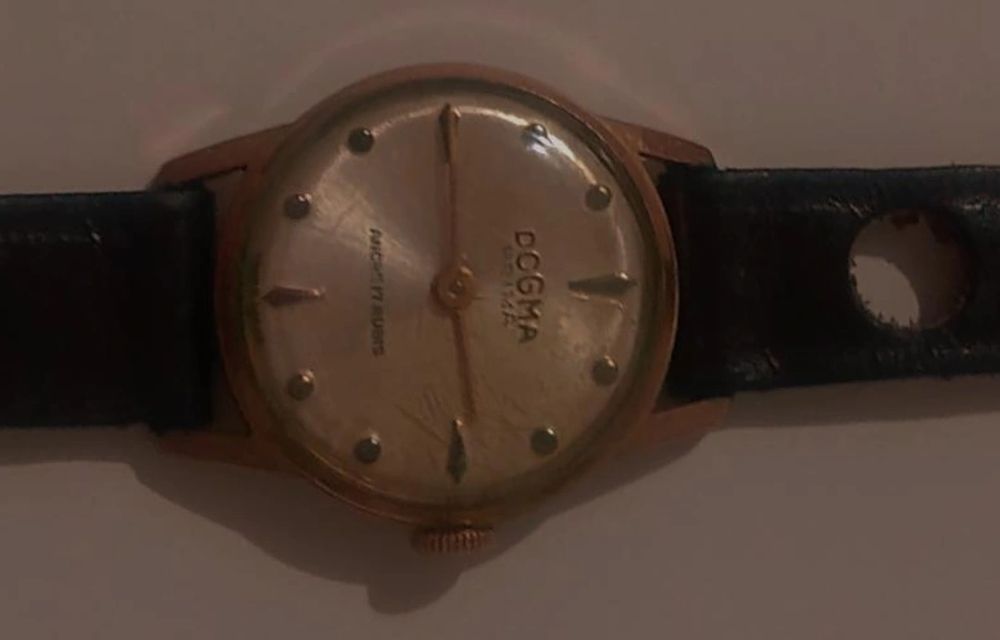 Vând ceas damă DOGMA PRIMA (ANCRE 17  RUBINE)