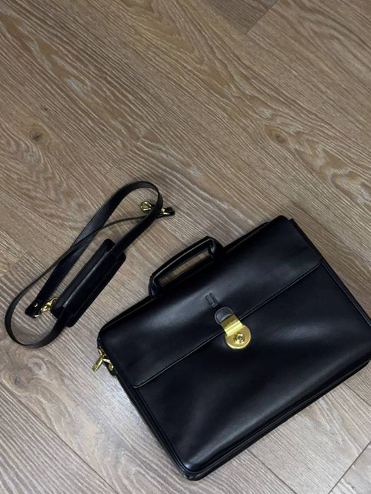 Сумка чемодан дипломат кожаный