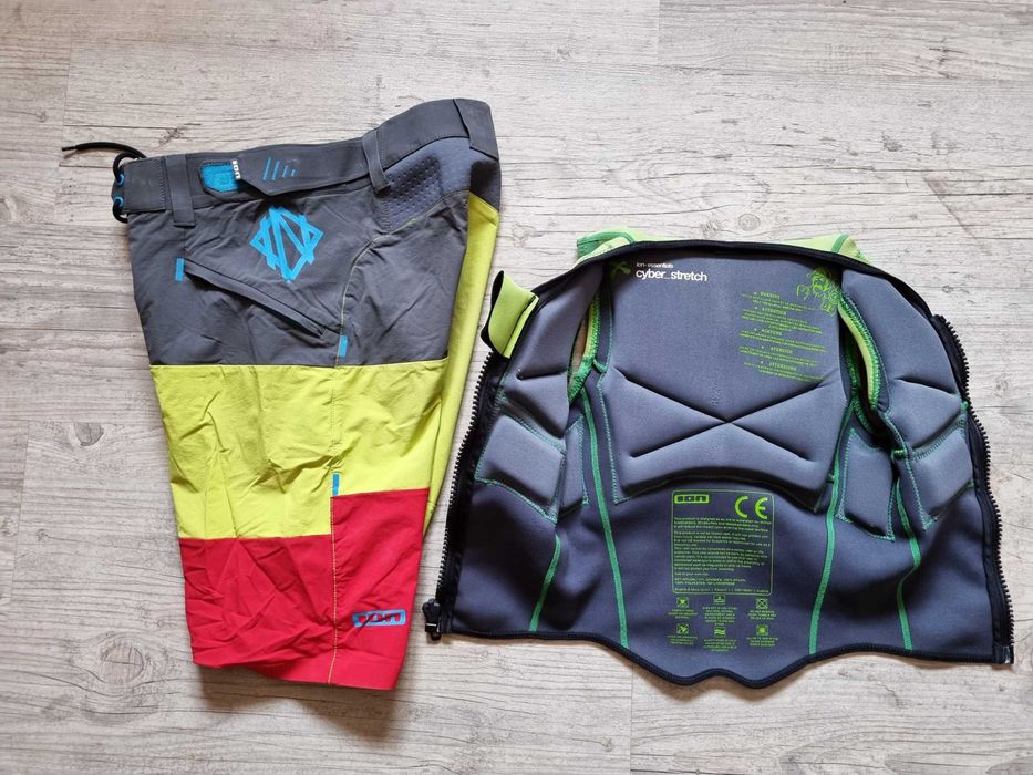 Kitesurfing Pantaloni ION SCRUBM30(S-XS)+Vesta Impact ION VECTOR COPII