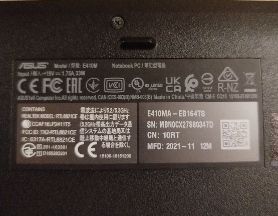 Notebook Assus 14" DDR 4