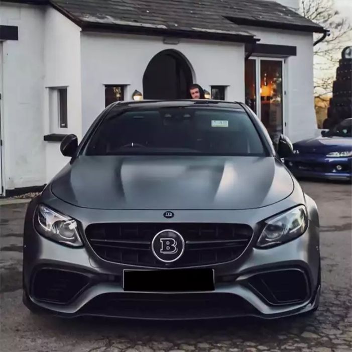 Mercedes W213 E 63 AMG Brabus дифузьор добавка предна броня Карбон АМГ