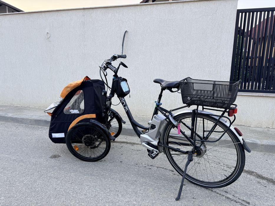 Tricicletă Electrică Z-Tech ZT-81 (Cargo/Copii) – Stare Excelentă