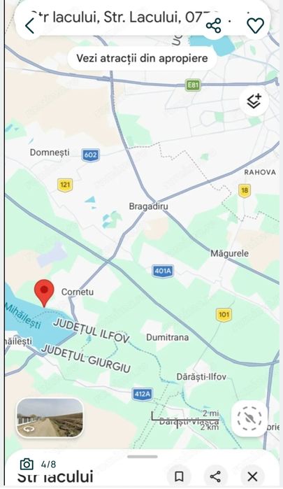Teren intravilan Cornetu