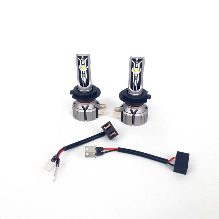 Faza Scurta-Lunga-BEC LED H7-20000Lm-6000K-Aluminiu-100W-GC5530-HQ-L12