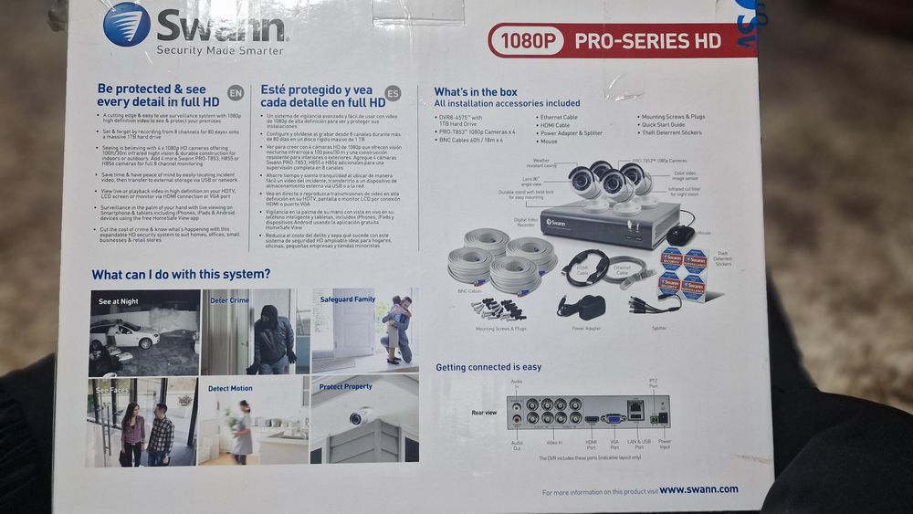 Sistem de supraveghere Profesionale SWANN 1Tb