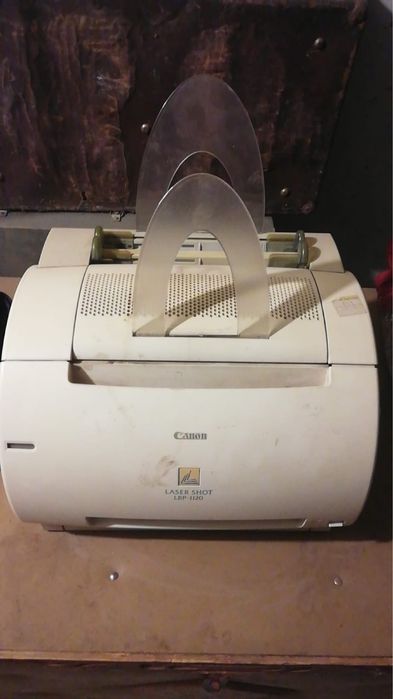 Принтер чорный белый