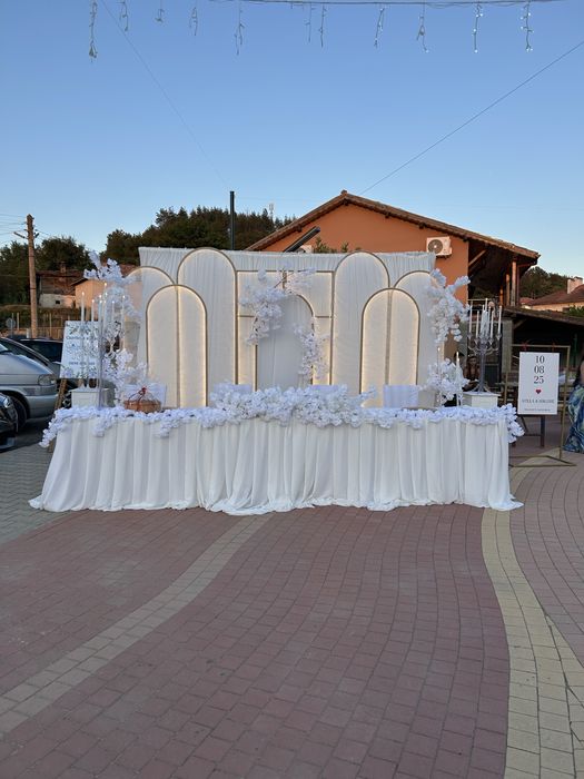 Арки комплект от 7 броя с лед осветление, нови, неизползвани, промоция