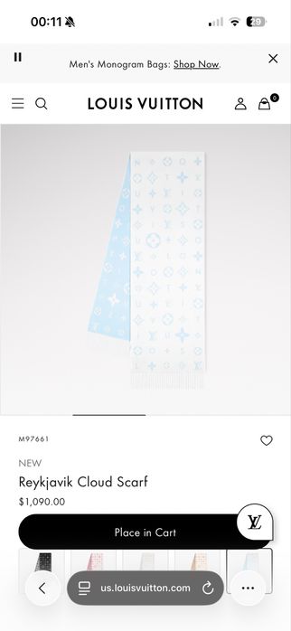 Продам шарф Louis Vuitton оригинал