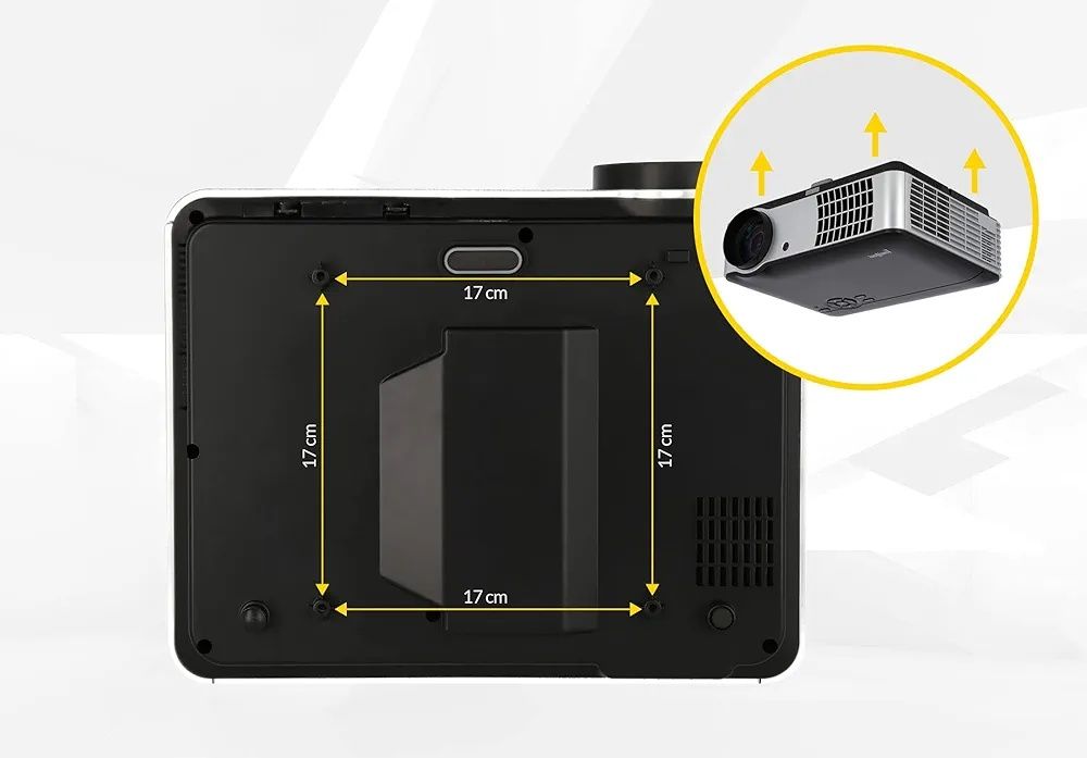 Proiector led ivolum beamer hbp 300 nemțesc Reducere