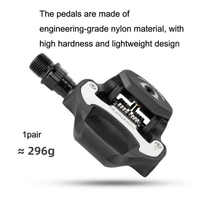 Самозаключващи педали за шосеен велосипед PROMEND, SPD-SL + Парчета