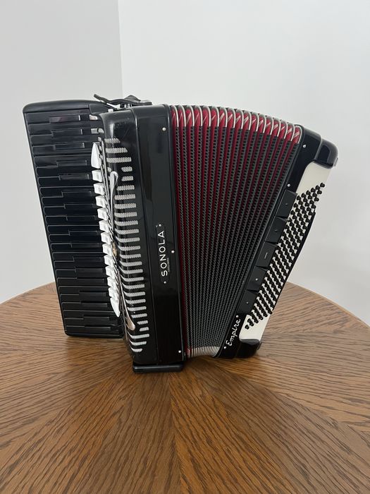 Acordeon italian sonola R460+juzisound 1 midi