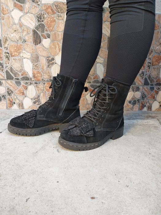 Ghete piele natural întoarsă