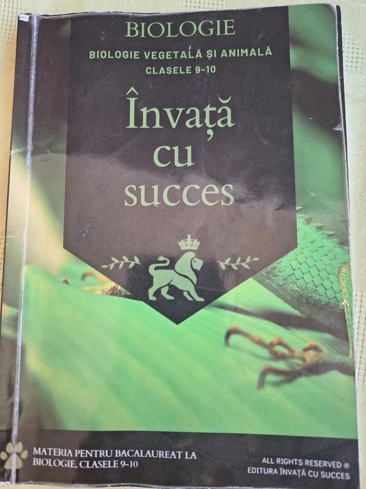 Vând carte română bacalaureat învață cu succes