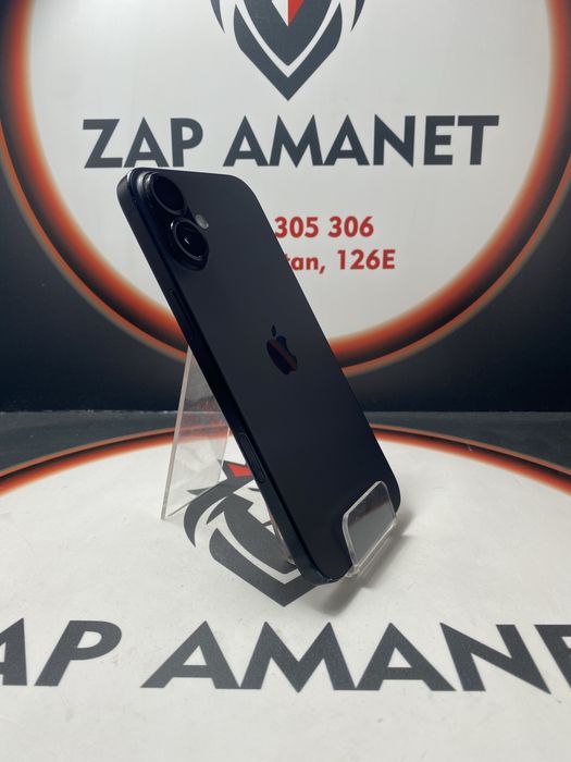 ZAP AMANET Vitan - iPhone 16 Plus - 128GB - Black - 93% baterie