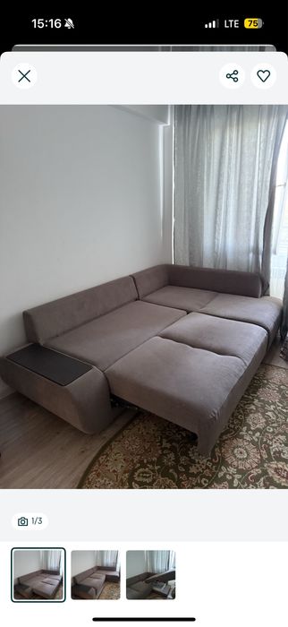 Раскладной диван уголок