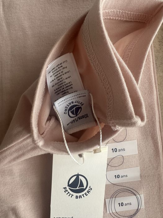 ЛЕГГИНСЫ ДЛЯ ДЕВОЧЕК Petit Bateau лосины розовые