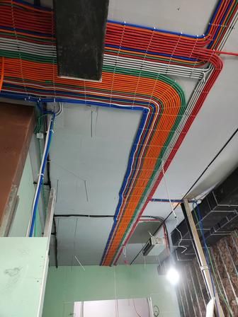 Электрика , черновая ,чистовая