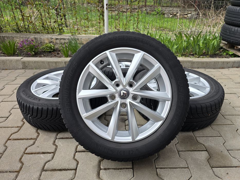 Set Jante Aliaj Originale Renault 16" cu senzori de presiune Megane Talisman Captur  Kadjar, Mazda, Kia, Hyundai 5x114.3