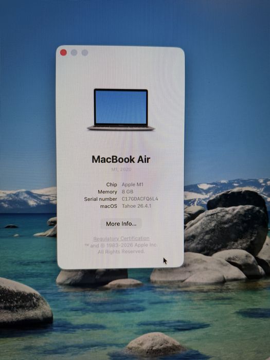 Лаптоп Apple Macbook M1