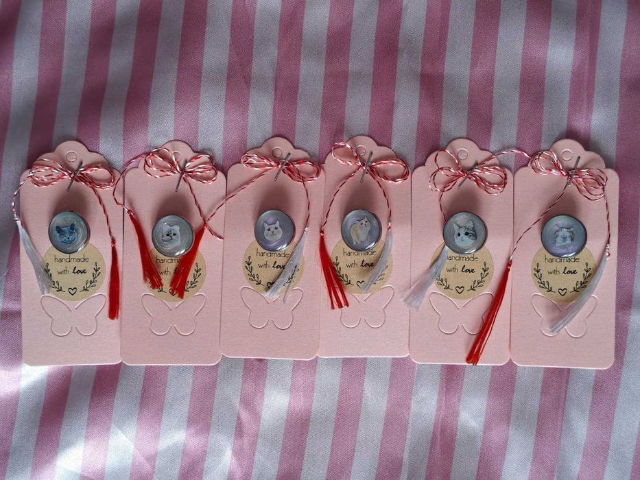 Martisoare din rasina unice handmade