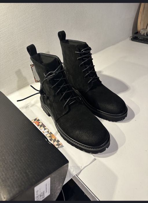 Боти от естествена кожа ( набук )  - Sasaia / Италия