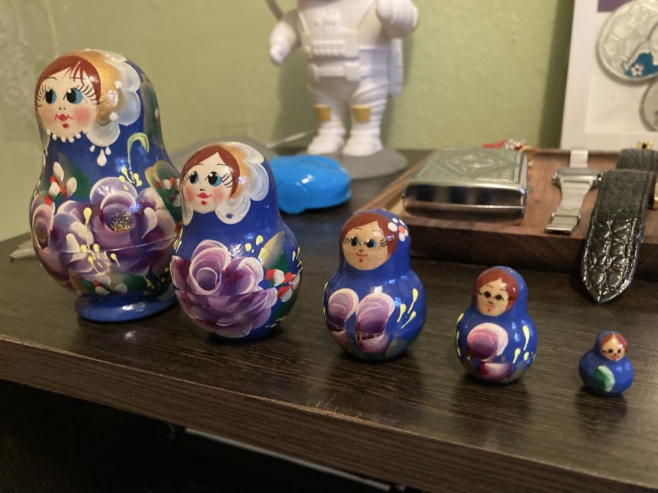 Матреншки деревянные
