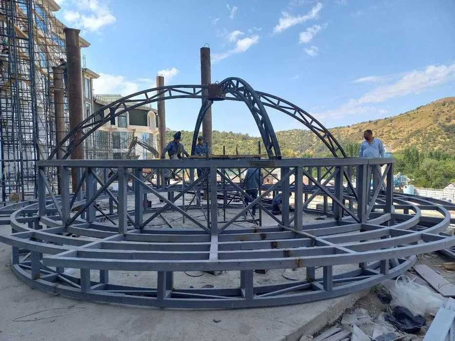 Производство металлоконструкций. Монтаж сендвича. Читать внутри.