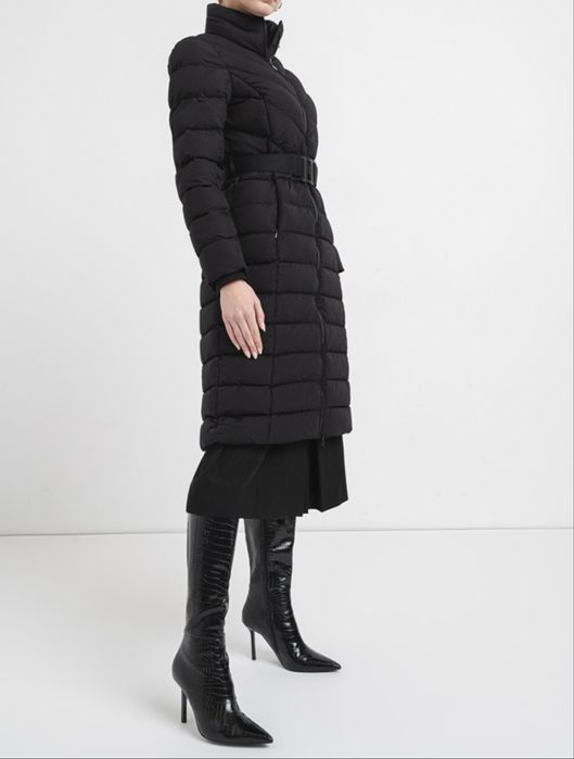 Geacă lungă cu guler înalt Emporio Armani