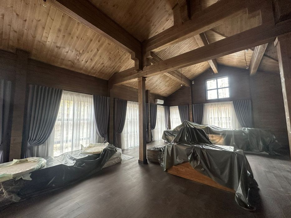 Бригада оказывает услуги по строительству деревянных домов