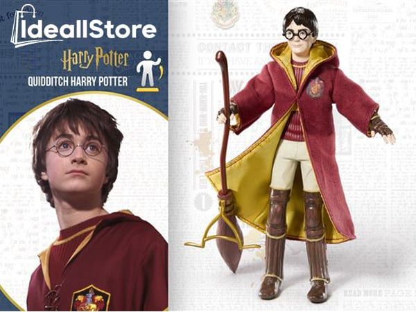 Figurina Harry Potter articulata Quidditch Seeker, editie de colectie