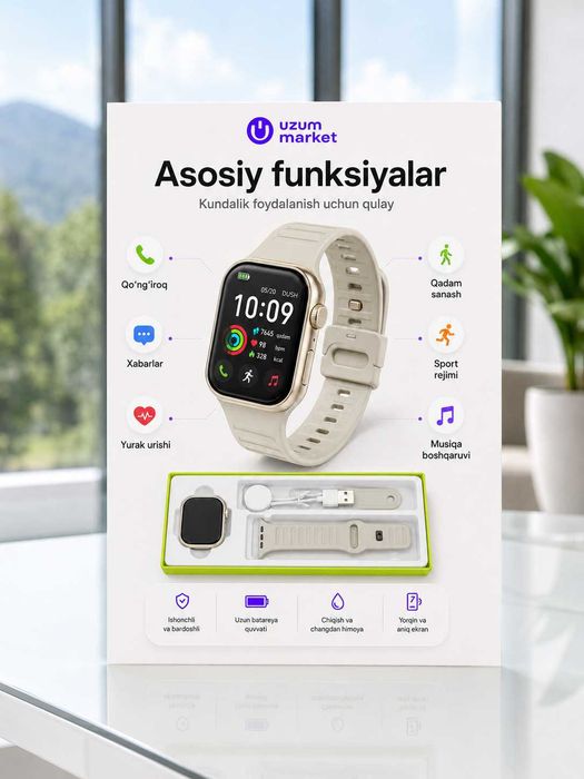 zamonaviy smart soat