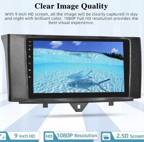 PODOFO мултимедия за Mercedes BENZ Smart Fortwo 2011-2015