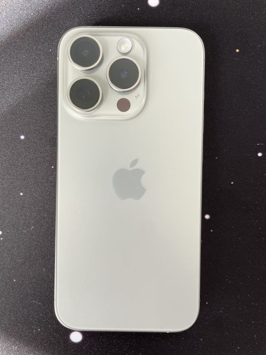 iPhone 15 Pro 128GB Nat. Titanium - 91% Sanatate baterie