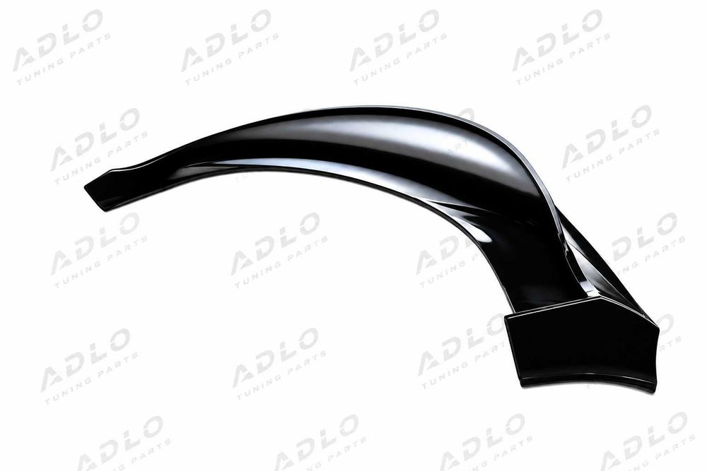 Lip splitter bară față BMW F10 M5 RKP Style negru lucios