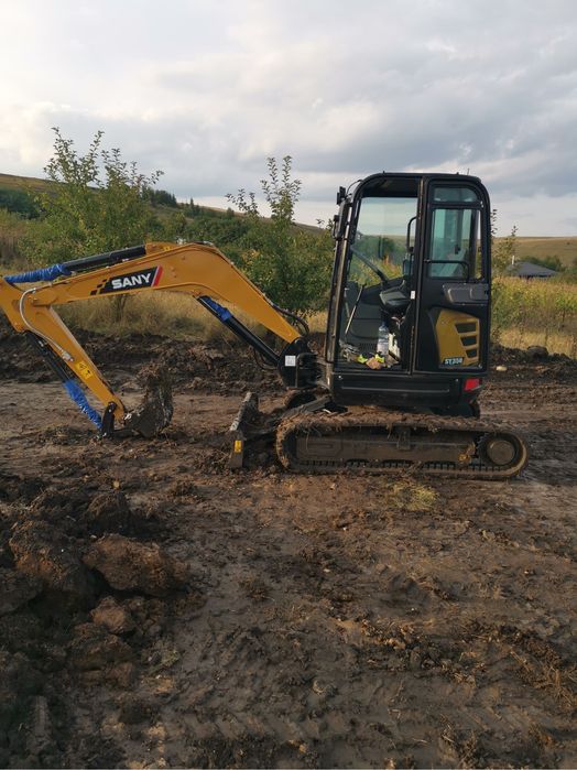 Excavator SANY SY 35U, 8800 ore garantie